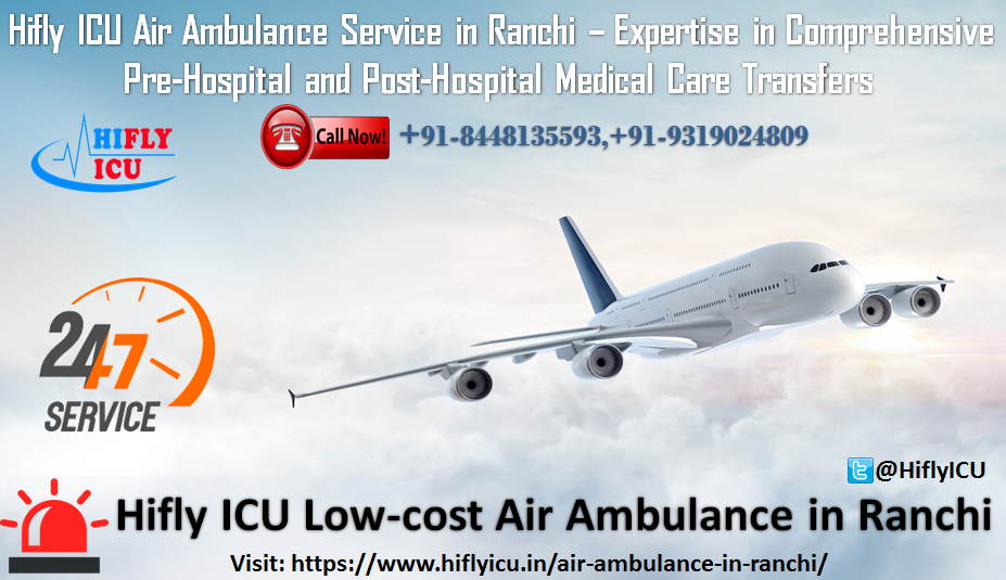 Air Ambulance in Ranchi