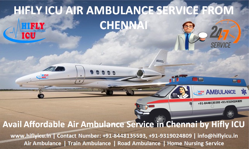 Air Ambulance in Chennai